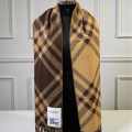 Burberry Check Cashmere Brown Stole-thumb-0