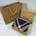 Burberry Check Cashmere Black Stole-thumb-2