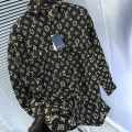 Louis Vuitton Monogram Black Premium Cotton Shirt-thumb-0