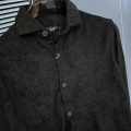Balmain Embroidered Black Premium Cotton Shirt-thumb-1