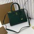 Burberry `tb` Green mini tote Bag-thumb-0