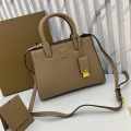 Burberry `tb` Beige mini tote Bag-thumb-0