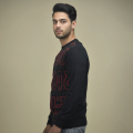 Emporio Armani Black & Red Premium Quality Sweatshirt-thumb-2