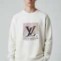 Louis Vuitton White Premium Quality Virgil Sweatshirt-thumb-0