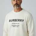 Burberry White Premium Quality Sweatshirt-thumb-1