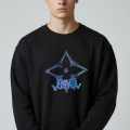 Louis Vuitton Black Premium Quality Virgil Sweatshirt-thumb-0