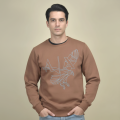 Armani Exchange Brown Premium Quality Sweatshirt-thumb-1