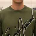 Emporio Armani Green High-End Authentic Quality Pullover-thumb-3