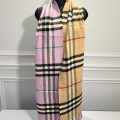 Burberry Cashmere Pink Dual Tone Stole-thumb-0