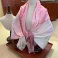 Louis Vuitton Designer Pink Ombre Stole-thumb-1