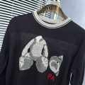 Palm Angels Black High-End Authentic Quality Pullover-thumb-2