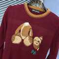 Palm Angels Wine High-End Authentic Quality Pullover-thumb-1