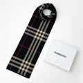 Burberry Check Cashmere Black Premium quality Stole-thumb-0