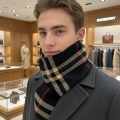 Burberry Check Cashmere Black Premium quality Stole-thumb-1