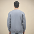 Armani Exchange Eagle Print Grey Premium Sweatshirt-thumb-2