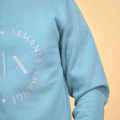 Armani Exchange Blue & Green Premium Quality Sweatshirt-thumb-4