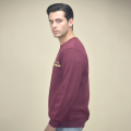 Armani Exchange Wine Premium Quality Sweatshirt-thumb-2