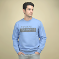 Armani Exchange Blue Premium Quality Sweatshirt-thumb-1