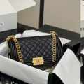 Chanel New Trendy CC Top Black Handle Bag-thumb-1
