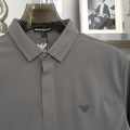 Armani Exchange Grey Premium Quality Cotton Shirt-thumb-2