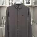 Armani Exchange Grey Premium Quality Cotton Shirt-thumb-1