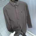 Armani Exchange Grey Premium Quality Cotton Shirt-thumb-0