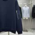 Prada Blue Cotton Fleece and Re-Nylon Sweatshirts-thumb-1