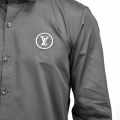 Louis Vuitton Black Premium Quality Shirt-thumb-4
