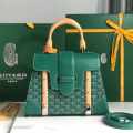 Goyard Saigon PM Small Green Tote Bag-thumb-0