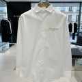 Balmain Embroidered White Premium Cotton Shirt-thumb-2