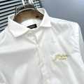 Balmain Embroidered White Premium Cotton Shirt-thumb-4