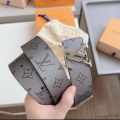 Louis Vuitton Silver Premium Quality Belt-thumb-2