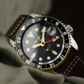 Seiko 5 Sports SKX GMT in Mocha Black Dial Watch - SSK036K1-thumb-5