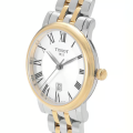 Tissot T-Wave Quartz Two-Tone Strap White Dial Watch T122.210.22.033.00-thumb-3