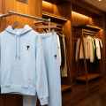 Ami Sky Blue Premium Quality high End Authentic Track Suit-thumb-1
