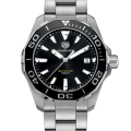 TAG Heuer Aquaracer Quartz, 41 mm, Black Dial, Stainless Steel Watch, WAY111A.BA0928-thumb-1
