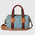 Gucci Mini Speedy Blue Handbag-thumb-0