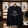 Dolce Gabbana Black Cotton Premium Qaulity Sweatshirt-thumb-1