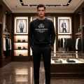 Dolce Gabbana Black Cotton Premium Qaulity Sweatshirt-thumb-3