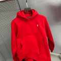 Ralph Lauren Red Embroidery Logo Hoodie-thumb-4
