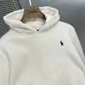 Ralph Lauren White Embroidery Logo Hoodie-thumb-2