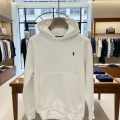 Ralph Lauren White Embroidery Logo Hoodie-thumb-3