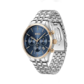 Boss Avery Blue Dial Stainless Steel Chronograph Watch For Men – 1514158-thumb-1