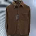 Ralph Lauren Embroidered Brown Premium Cotton Shirt-thumb-1