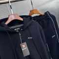 Hugo Boss Dark Blue Premium Quality Warm Tracksuit-thumb-1