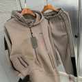 Hugo Boss Light Brown Premium Quality Warm Tracksuit --thumb-4