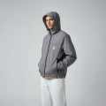Burberry Grey Vintage Hooded Jacket-thumb-3