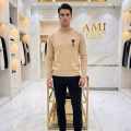 Ami Paris Brown Premium Quality Luxury Sweatshirt-thumb-0