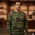 Burberry Green Authentic Quality Pullover-thumb-0