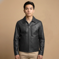 Ralph Lauren Black Premium Quality Cotton Blend Jacket-thumb-0